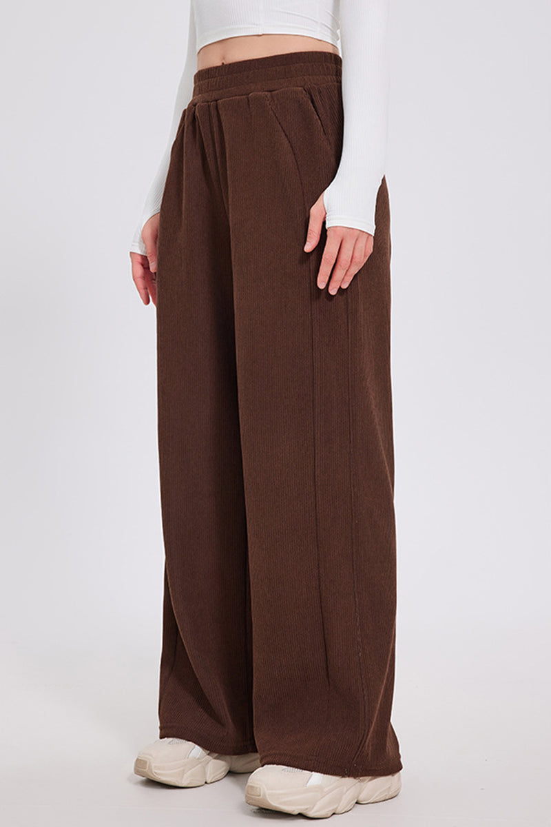 Hazel Blues® |  Basic Bae Elastic Waist Wide Leg Pants