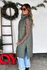 Hazel Blues® |  PREORDER: Kendall Long Puffer Vest