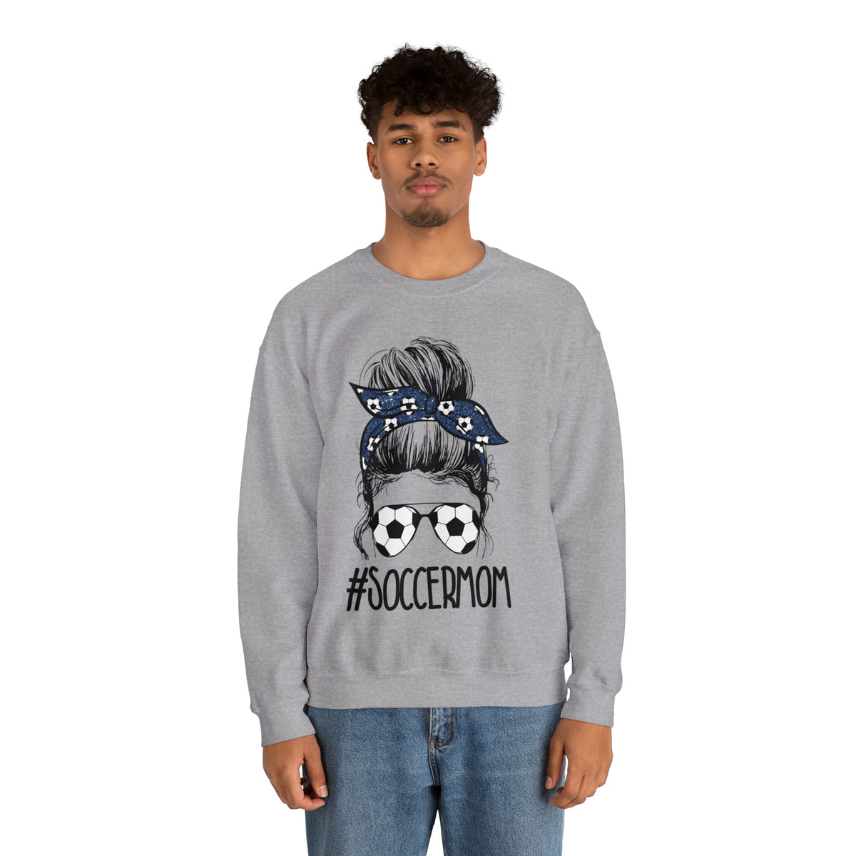 Hazel Blues® |  Soccer Mom Graphic Sweatshirt