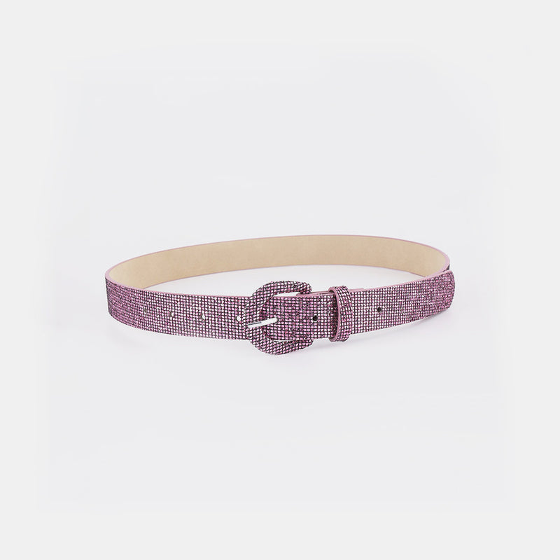 Hazel Blues® |  Sequin PU Leather Belt