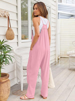 Hazel Blues® |  V-Neck Spaghetti Strap Jumpsuit