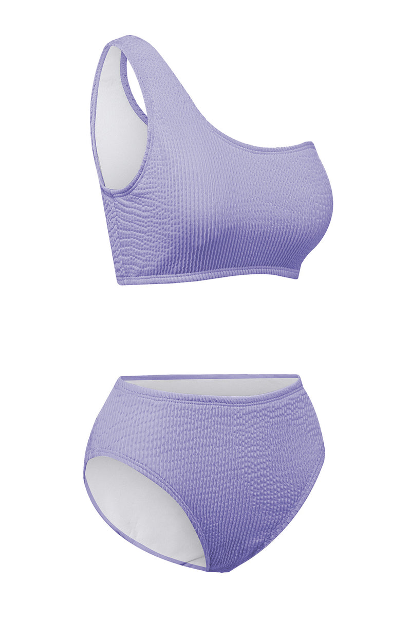 Hazel Blues® |  Single Shoulder Bikini Set