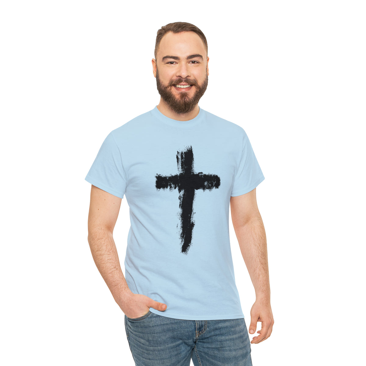 Hazel Blues® |  Splatter Cross Graphic Tee