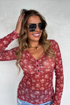 PREORDER: Annie Vneck Mesh Top