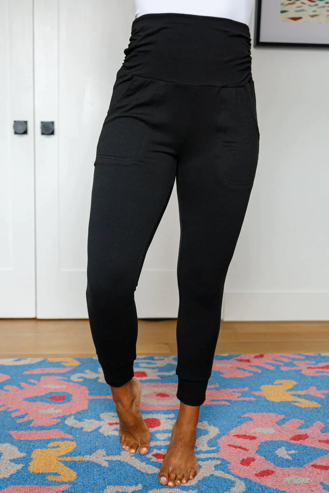 Hazel Blues® |  Haley Ruched Waist Leggings