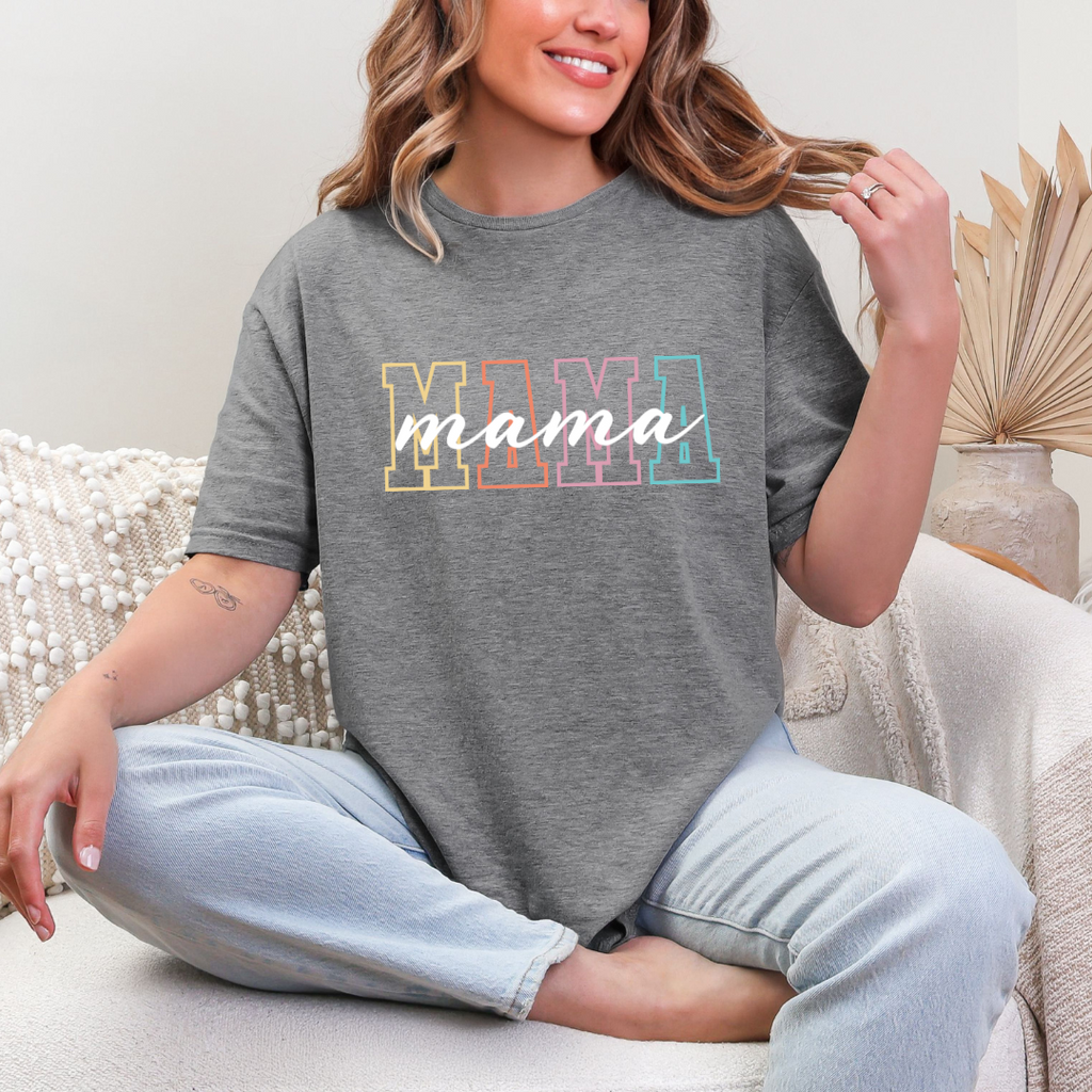Hazel Blues® |  Mama Collegiate Graphic Tee