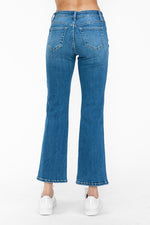 Hazel Blues® |  bytos Cat's Whiskers Mid Rise Ankle Jeans