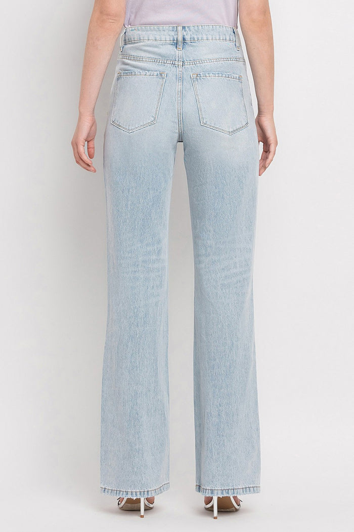 Hazel Blues® |  Vervet by Flying Monkey 90'S Vintage Super High Rise Flare Jeans