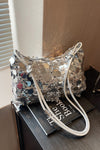 Hazel Blues® |  Sequin Knotted Straps Shoulder Bag