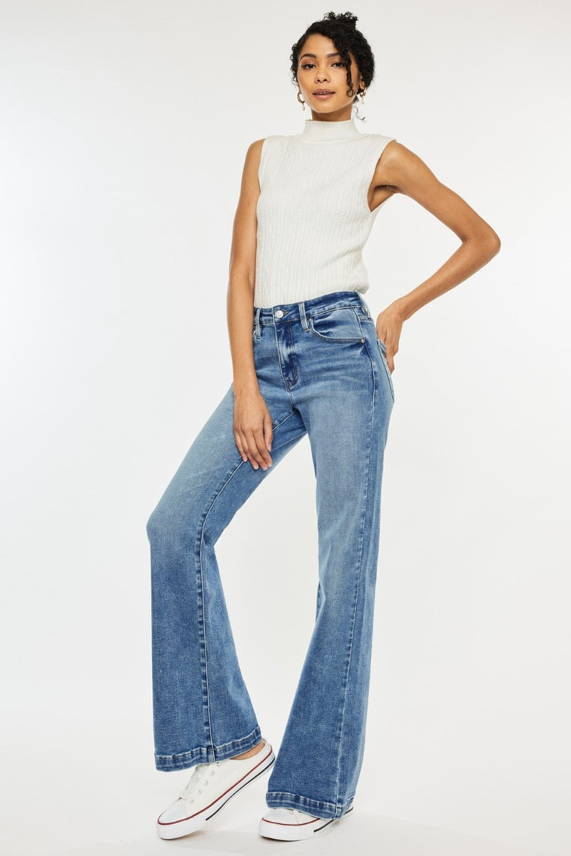 Hazel Blues® |  Kancan High Rise Wide Leg Jeans