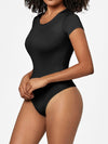 Hazel Blues® |  Round Neck Short Sleeve Bodysuit