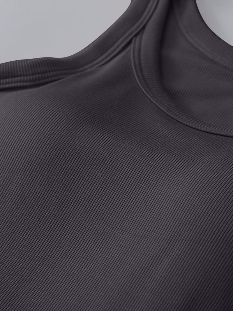 Hazel Blues® |  Round Neck Tank with Bra
