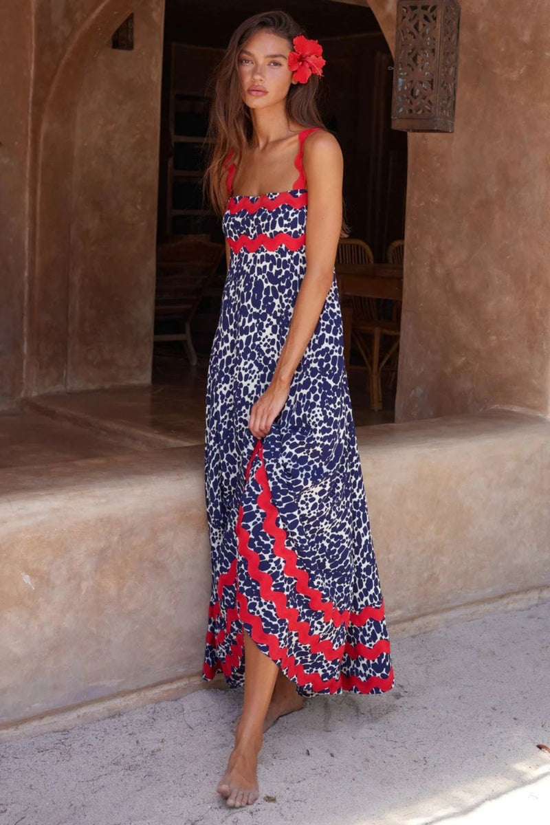 wide strap maxi dress Wide-Strap Maxi Dress peppermint magazine