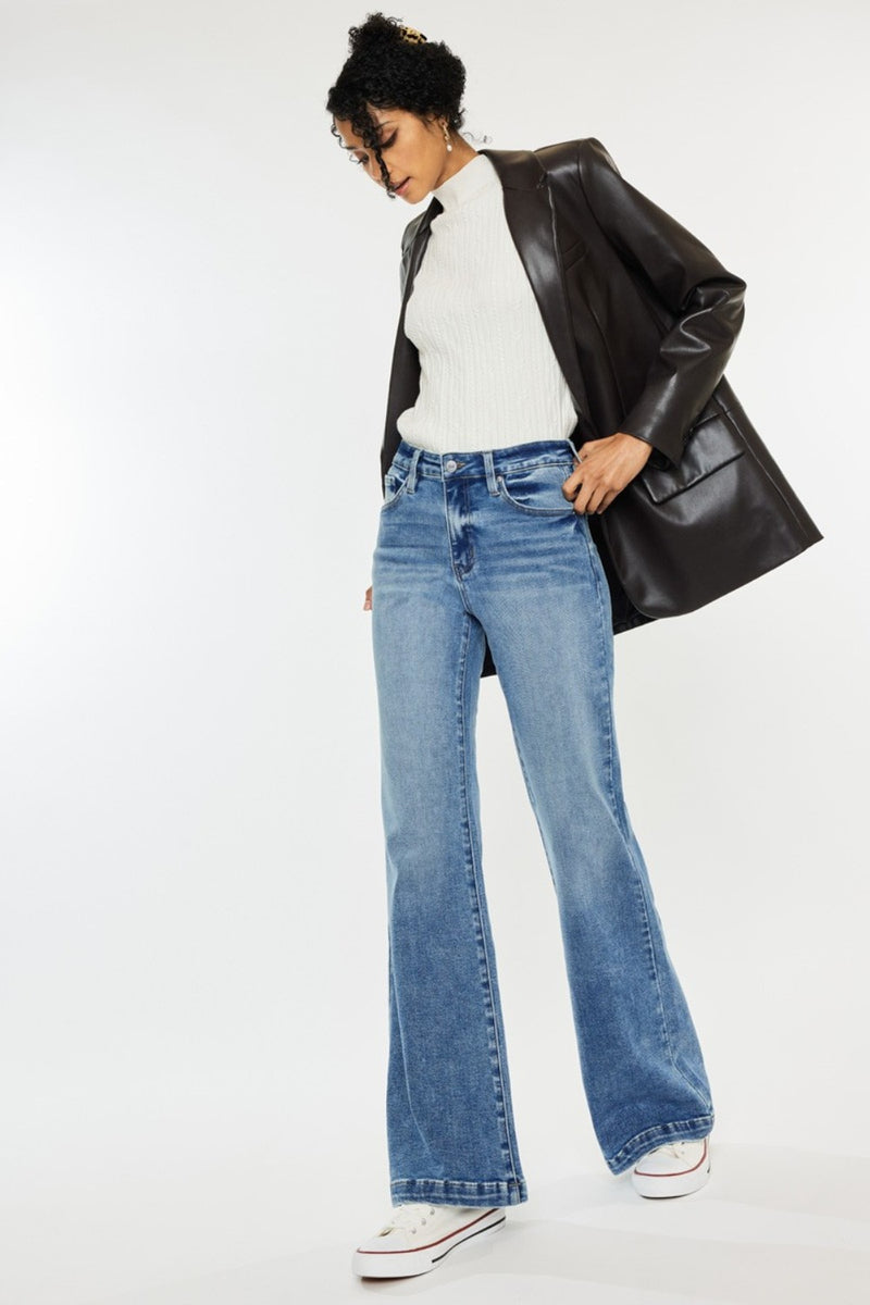 Hazel Blues® |  Kancan High Rise Wide Leg Jeans