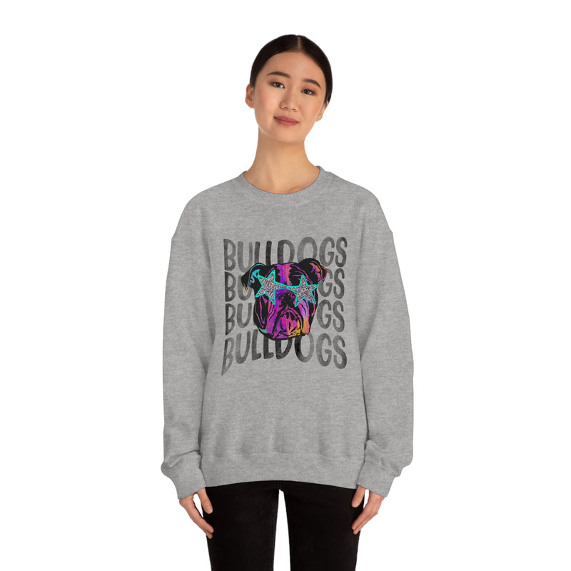 Hazel Blues® |  Bulldogs on Repeat Graphic Sweatshirt