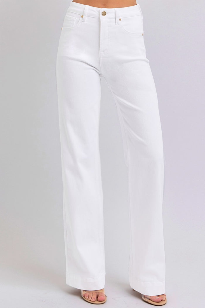 Hazel Blues® |  RISEN High Waist Straight Jeans