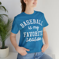 Hazel Blues® |  Baseball Favorite Season Graphic Tee