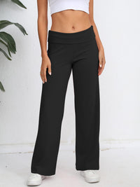 Hazel Blues® |  Elastic Waist Wide Leg Pants