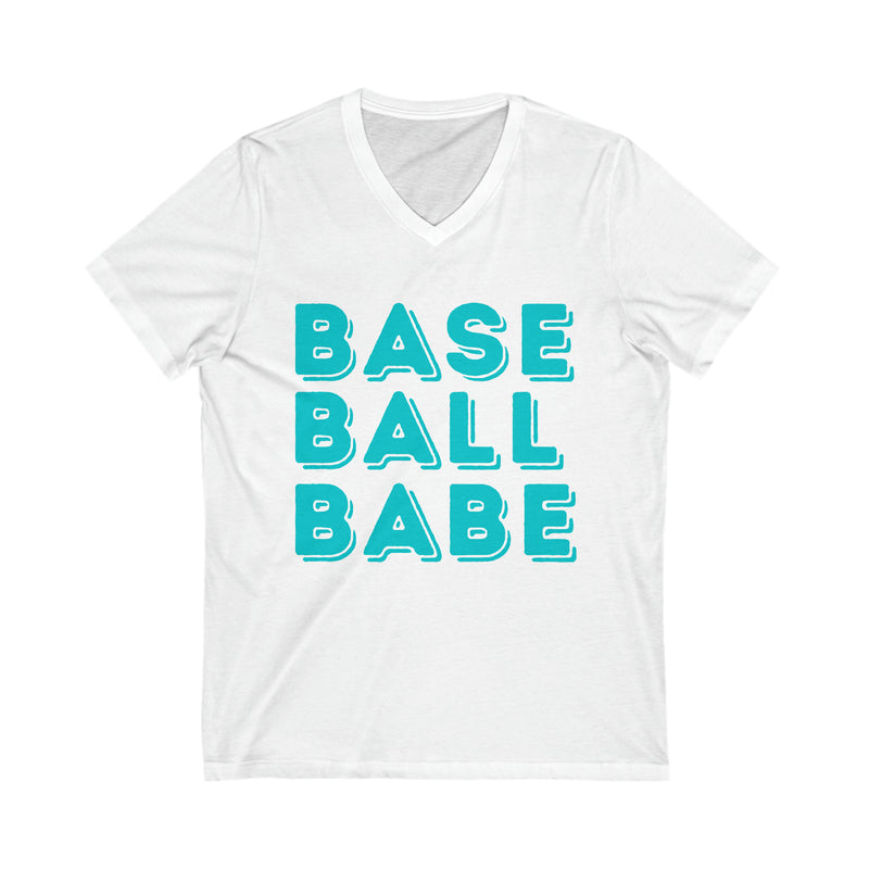 Hazel Blues® |  Baseball Babe Graphic V-Neck Tee