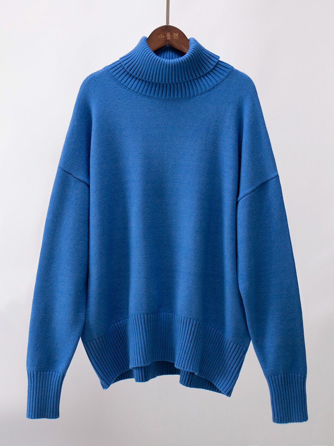 Hazel Blues® |  Turtleneck Long Sleeve Sweater