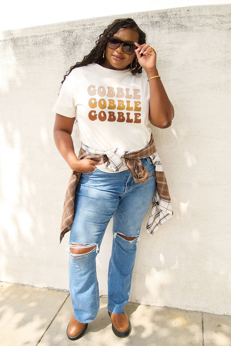 Hazel Blues® |  GOBBLE Short Sleeve T-Shirt