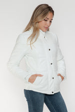 Hazel Blues® |  YMI Pocketed Zip Up Turtleneck Puffer Jacket
