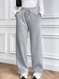 Hazel Blues® |  Drawstring Wide Leg Pants