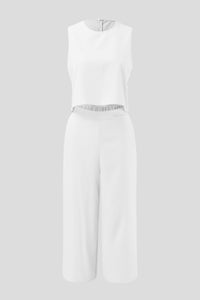 Hazel Blues® |  Round Neck Top and Wide Leg Pants Set