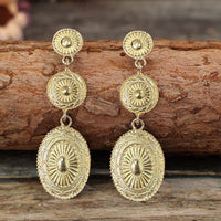 Hazel Blues® |  Vintage Alloy Dangle Earrings