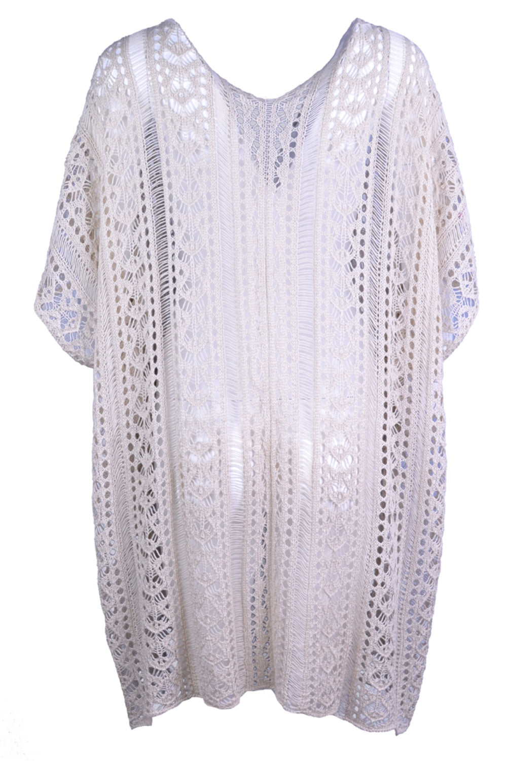 Hazel Blues® |  Cutout V-Neck Cover-Up with Tassel