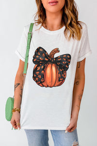 Hazel Blues® |  Pumpkin Round Neck Short Sleeve T-Shirt