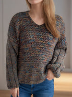 Hazel Blues® |  Dropped Shoulder Long Sleeve Sweater