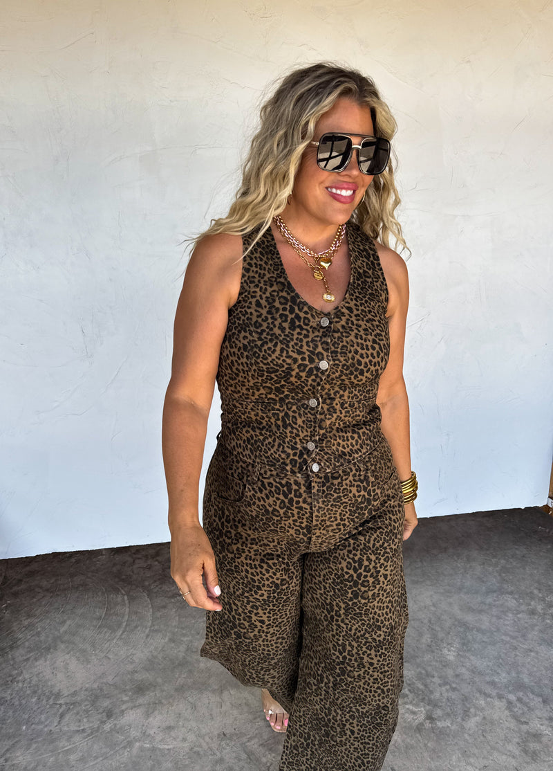Hazel Blues® |  PREORDER- WILD WEST CHEETAH VEST