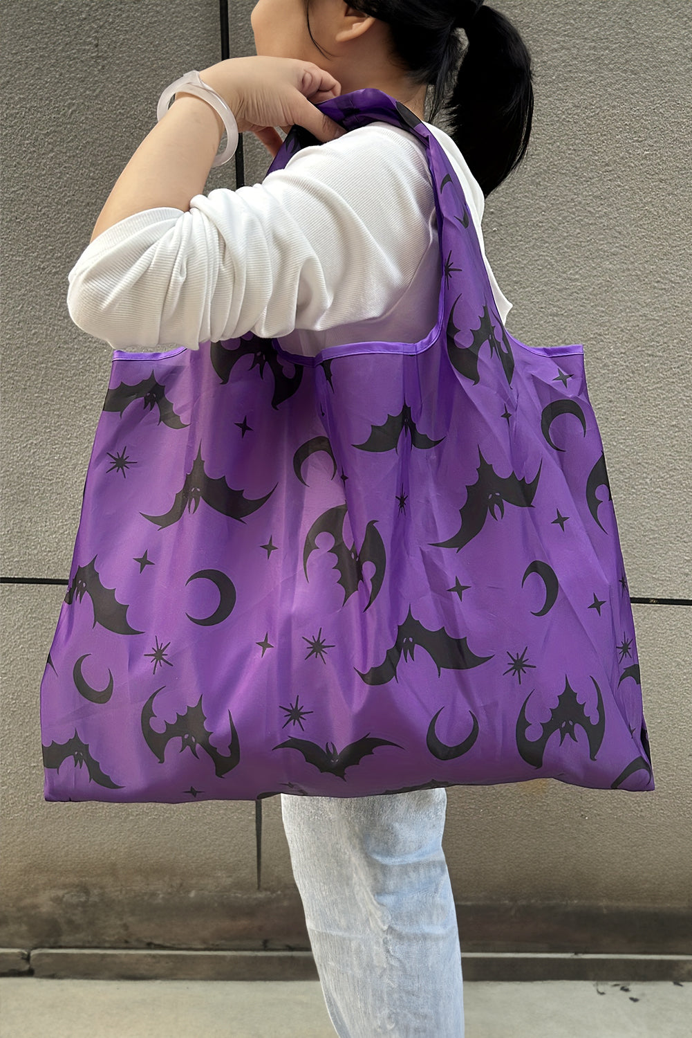 Gothic Nights Halloween Tote Bag