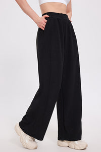 Hazel Blues® |  Basic Bae Elastic Waist Wide Leg Pants