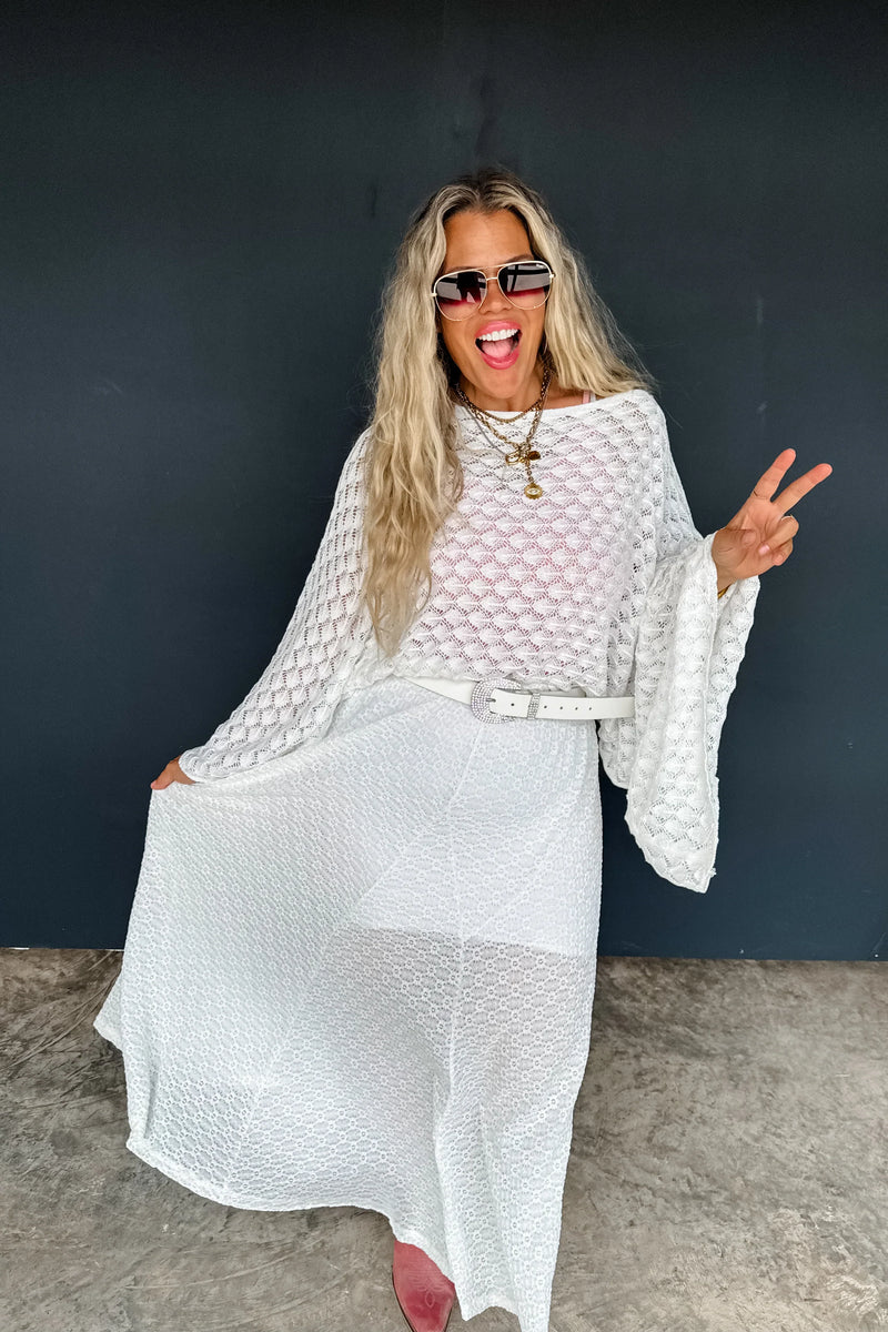 Hazel Blues® |  PREORDER: Let's Dance Lace Skirt