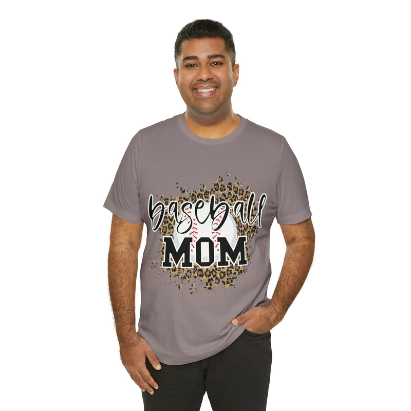 Hazel Blues® |  Baseball Mom Leopard Graphic Tee