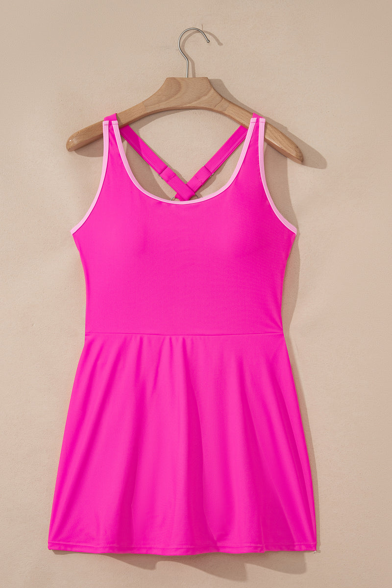 shirt dress with shorts attached Amazon.com: chaktkglok Women's Athletic Dresses Cute Tennis Dress with Shorts  Underneath Spaghetti Strap Mini Dress with Pockets Athletic Dress for Women  Womens Golf Dress Cute Dress Summer Dresses for Teens : Clothing,