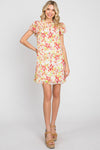 Hazel Blues® |  GeeGee Floral Short Sleeve Mini Dress