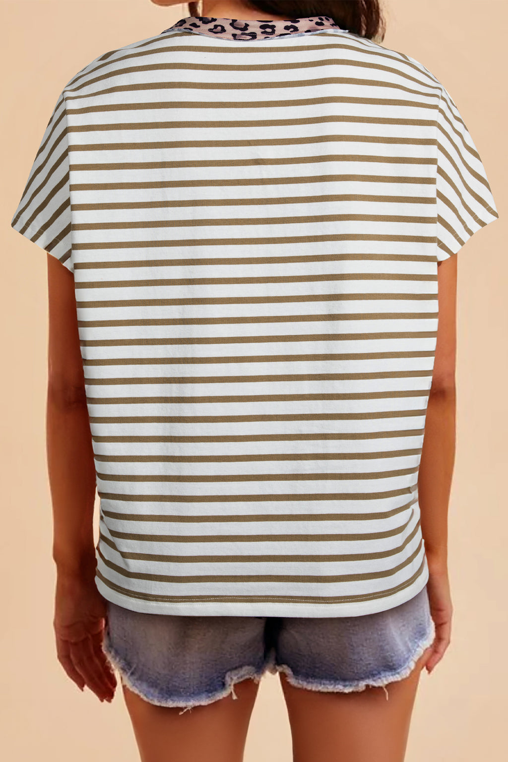 Alaina Lake Striped Relaxed T-Shirt