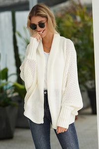 Hazel Blues® |  Open Front Batwing Sleeve Cardigan