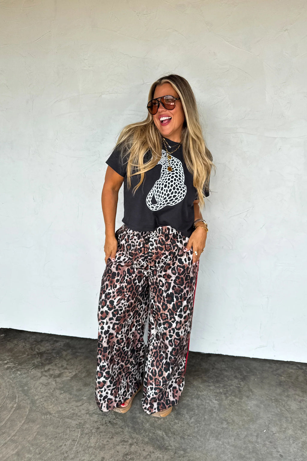 Hazel Blues® |  PREORDER: Blakeley Cheetah Graphic Tee
