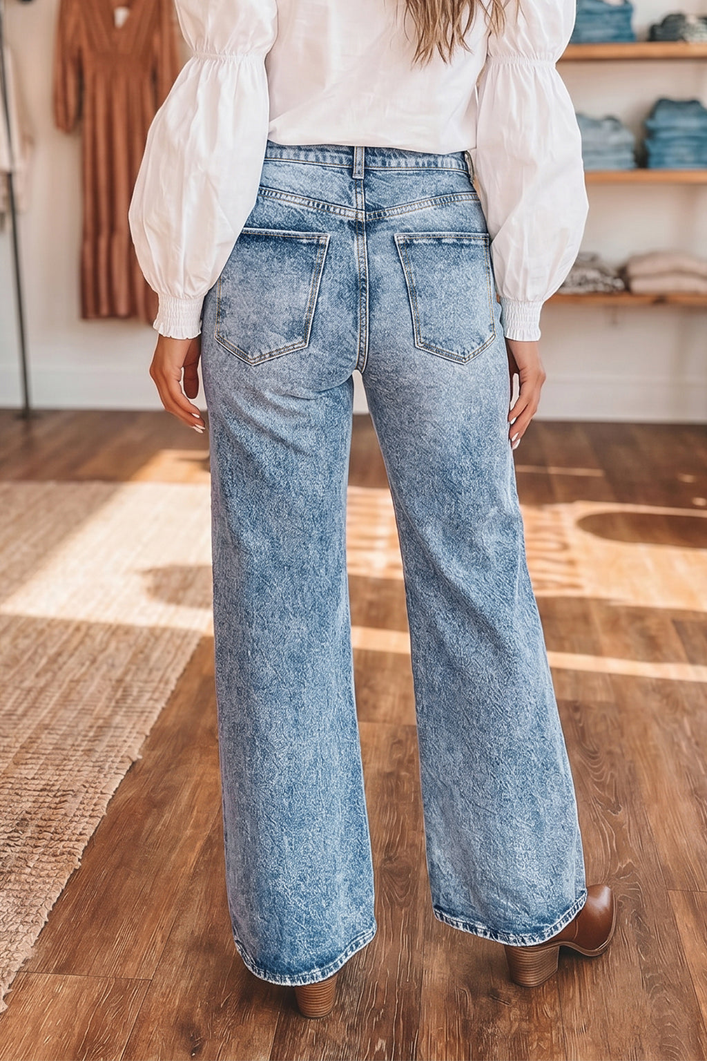 Leighton Hart Flare Jeans