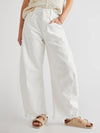 Hazel Blues® |  Raw Hem Wide Leg Jeans with Pockets