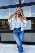Hazel Blues® |  Flora Jane Quilted Jacket