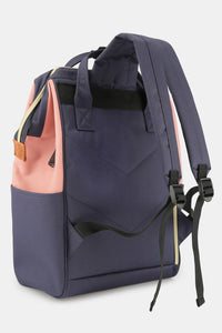 Hazel Blues® |  Himawari Waterproof Canvas Backpack Bag with Side Pockets