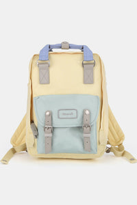 Hazel Blues® |  Himawari Contrast Water and Scratch-Resistant Nylon Backpack Bag