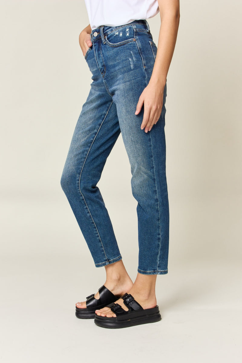 Hazel Blues® |  Judy Blue Tummy Control High Waist Slim Jeans