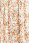Hazel Blues® |  Printed V-Neck Balloon Sleeve Mini Dress