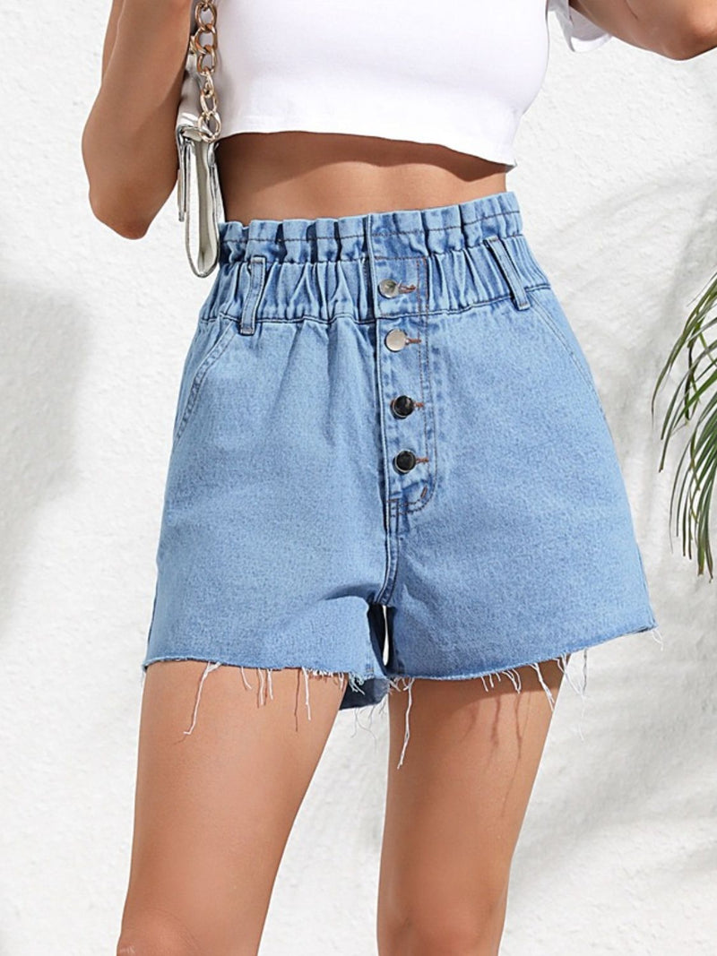 Hazel Blues® |  Denim Shorts with Pockets